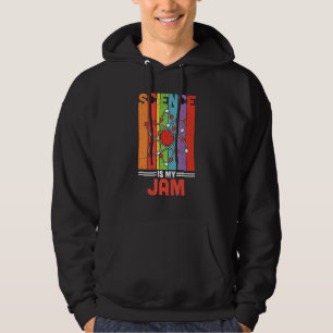 Studenter Lärare Vetenskap Min Jam Retro Matematik Hoodie