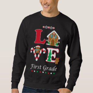 Studenter Lov för Helgdag Läraren i Klass Lång Ärmad Tröja