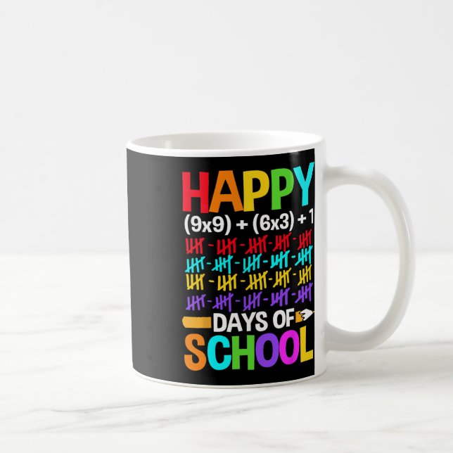 Studenter Lycklig 100 skoldagar Kaffemugg (Höger)