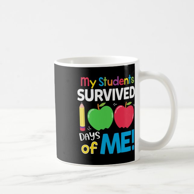 Studenter Överlevt 100 dagar av mig 100 dagar av S Kaffemugg (Höger)