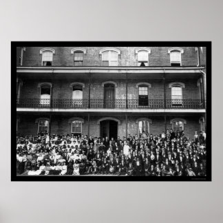 Studenter vid Berea College i Berea, KY 1899 Poster