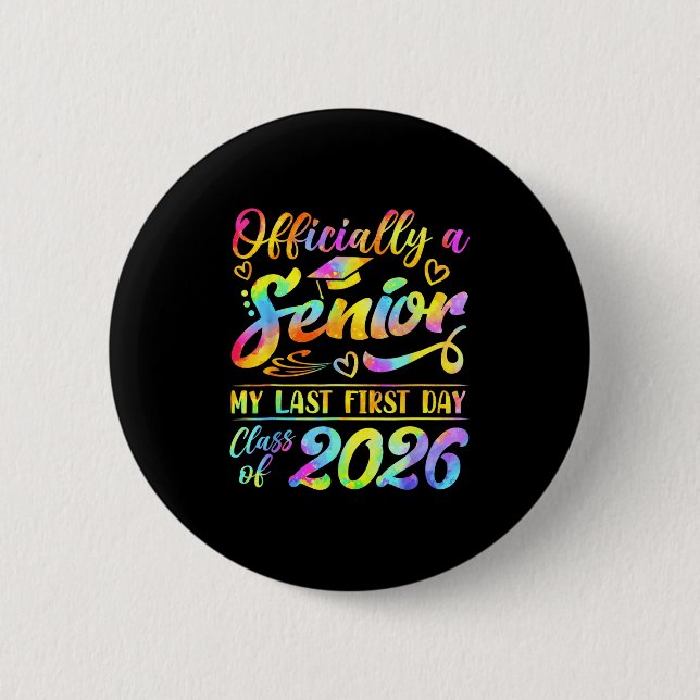 Studentexamen 2026 Examen Klass 2026 Min Sista Fir Knapp (Framsida)