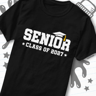 Studentexamen 2027 Skolstolthet Klass 2027 T Shirt