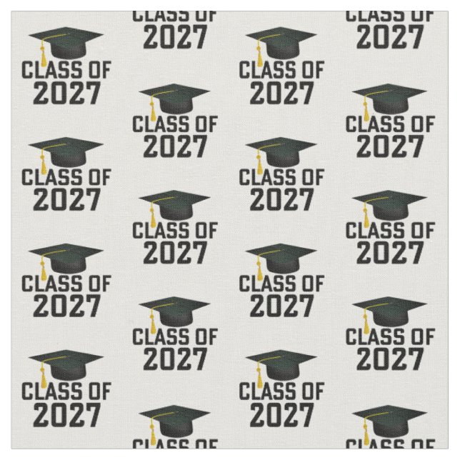 Studentexamen Klass 2027 Tyg (Närbild)