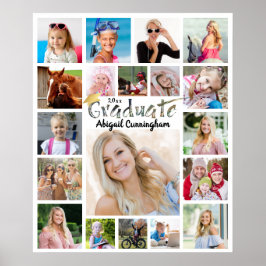 Studentfest 19 Fotokollage-penseltypografi Poster