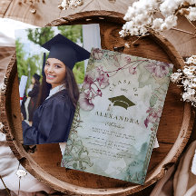 Studentfest av fotofärgad Wildblomma