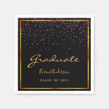 Studentfest Black lila guld