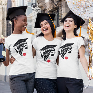 Studentfest för Anpassningsbarna studenten på kvad T Shirt