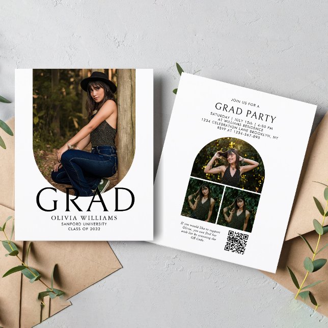 STUDENTFEST för BUDGET Arch Photo Collage QR-kod (Skapare uppladdad)