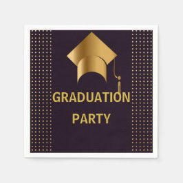 studentfest för chic av elegant pappersservett