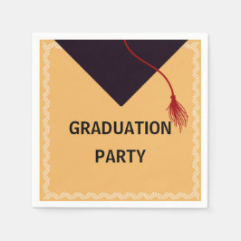 studentfest för chic av elegant pappersservett