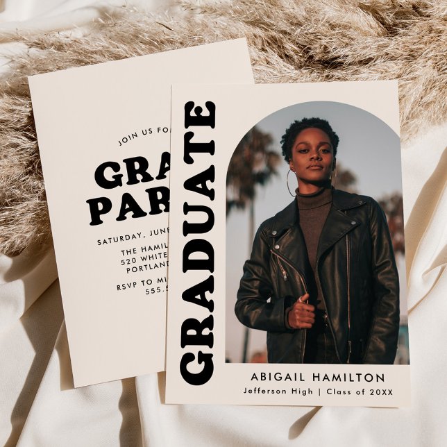 Studentfest för förskjutningsbild för konvertering inbjudningar (Skapare uppladdad)