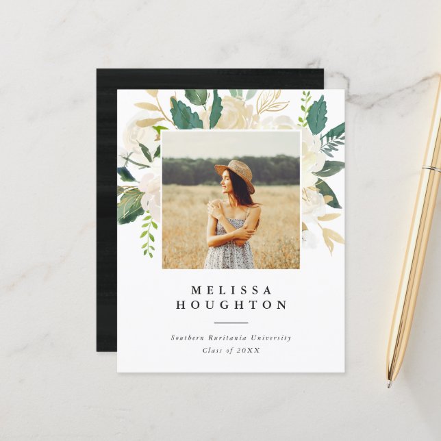 Studentfest för foto för budgeterade vattenfärgsbl (Fram/Back In Situ)