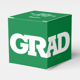 Studentfest för GRAD Vit och Grönt Presentaskar