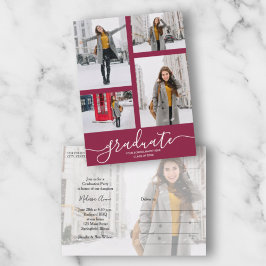 Studentfest för multifotomaron vykort