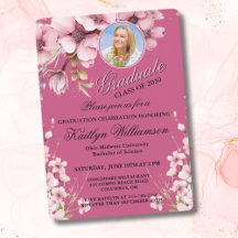 Studentfest för Rosa av fotoskript i elegant