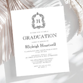 Studentfest för Vapenskölden Budget White Black Mo