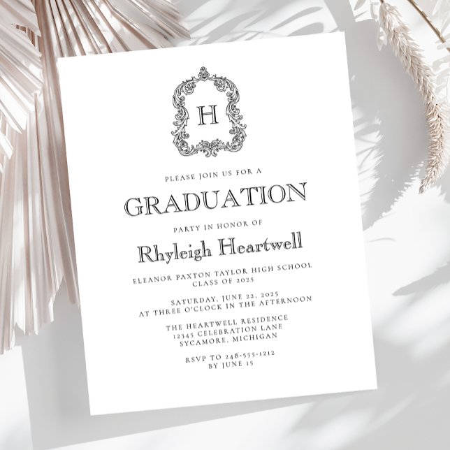 Studentfest för Vapenskölden Budget White Black Mo (Skapare uppladdad)