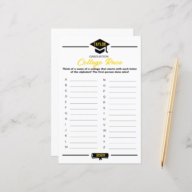 Studentfest Game - College Tävling (Fram/Back In Situ)