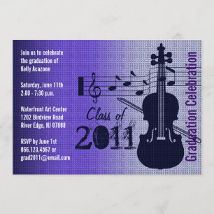 Studentfest Inbjudan Musikviolin