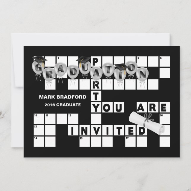 STUDENTFEST/INBJUDANDE-PERSONALISERING- CROSSWORD INBJUDNINGAR (Framsida)