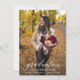 Studentfest Inbjudningsskript med foto Inbjudningar