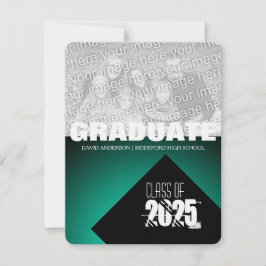 Studentfest Klass av 2018 Anpassningsbar Inbjudan