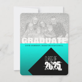 Studentfest Klass för 2018 Anpassningsbar Inbjudan
