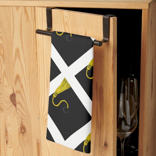 Studentfest Kökshandduk (Thirds Fold)