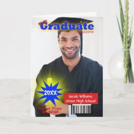 Studentfest Magazine Cover Inbjudan