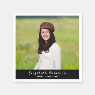 Studentfest Personlig Photo Pappersservett