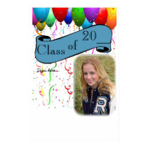 Studentfest Poster gäster namnteckning keepsaké