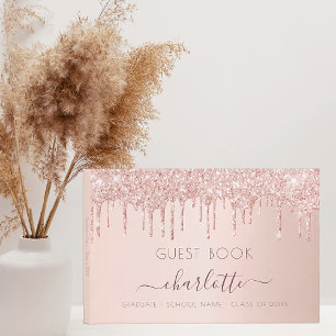 Studentfest ro glitter klass 2023 gästböcker
