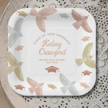 Studentfest Soaring Boho Birds and Caps