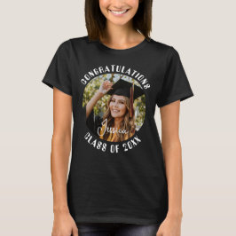 Studentfest Sweet Personlig Photo and Namn T Shirt