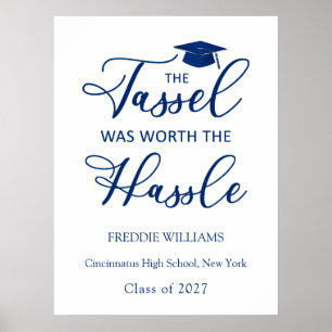 Studentfest Tassel var värdig Hassle Poster