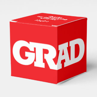 STUDENTFESTEN GRAD Red and White Presentaskar