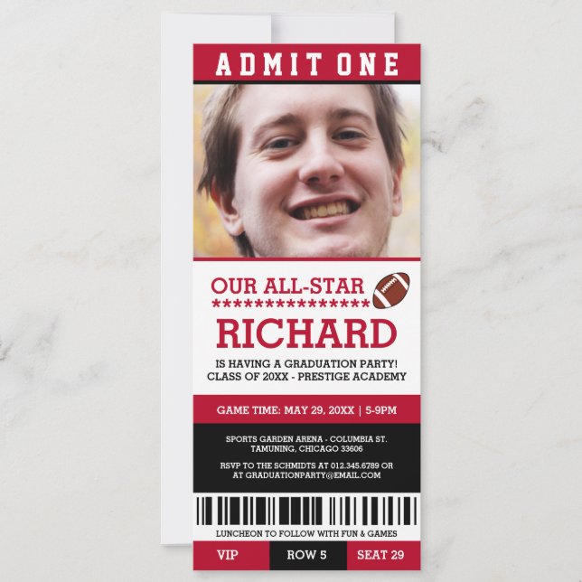 Studentfesten Inbjudan (Framsida)