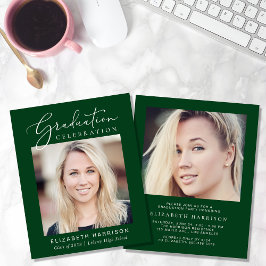 Studentfesten Inbjudan för Grönt av budgetskript