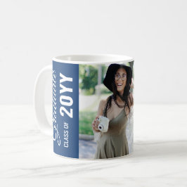 Studentfesten Navy Modern Classic Photo Kaffemugg