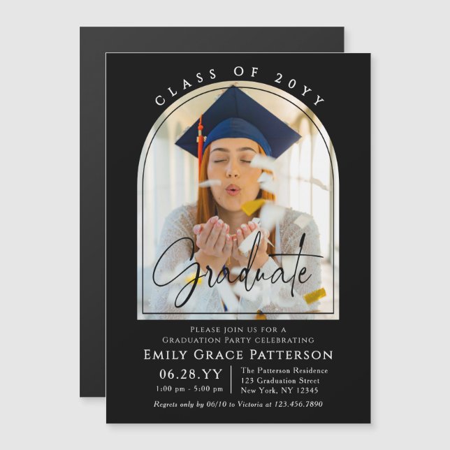 Studentfesten Photo Modern Arch Student (Fram/baksida)