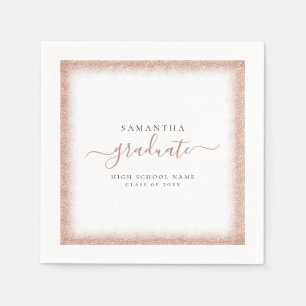 Studentfesten ro vid Glitter vid Ram vid Namn vid Pappersservett
