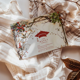 Studentfesten Rustic Wildblomma OSA Kort