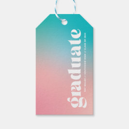 Studentfesten Sorbet Gradient Presentetikett