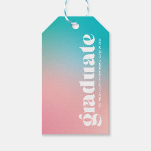 Studentfesten Sorbet Gradient Presentetikett
