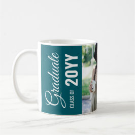 Studentfesten Teal Modern Classic Photo Kaffemugg