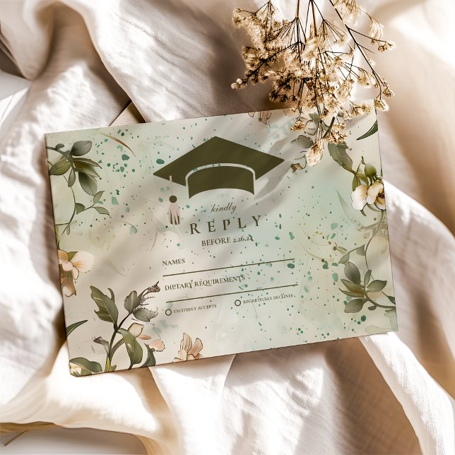 Studentfesten Wildblomsbloom OSA Kort (Skapare uppladdad)