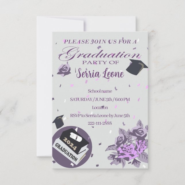 Studentfestens inbjudan 2024 (Framsida)