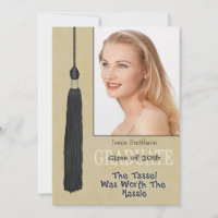 Studentfestens inbjudan - Tassle Worth Hassle