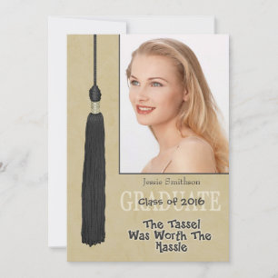 Studentfestens inbjudan - Tassle Worth Hassle